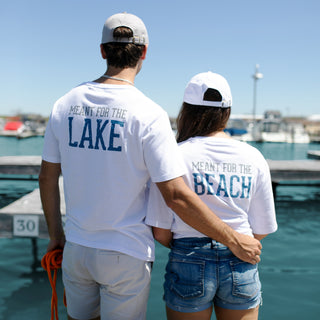 For The Beach Small White Unisex T-Shirt