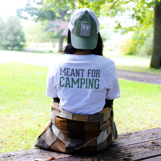 For Camping White Unisex T-Shirt