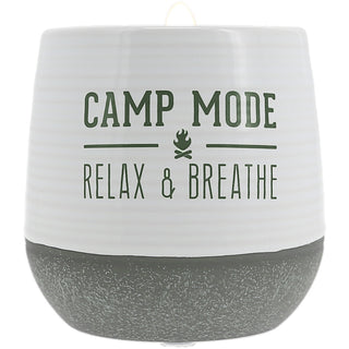 Camp Mode 11 oz - 100% Soy Wax Reveal Candle Scent: Serenity