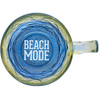 Beach Mode 10 oz Glacier Glass Mug