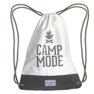 Camp Mode 13" x 17" Canvas Drawstring Bag