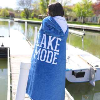 Lake Mode 50" x 60" Royal Plush Hooded Blanket