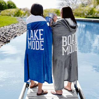 Lake Mode 50" x 60" Royal Plush Hooded Blanket