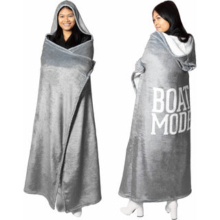 Boat Mode 50" x 60" Royal Plush Hooded Blanket