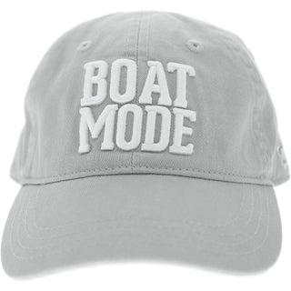 Boat Mode Light Gray Adjustable Hat