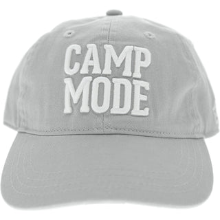 Camp Mode Light Gray Adjustable Hat