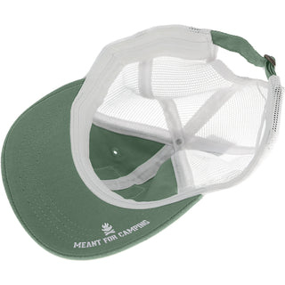 Camp Icon Moss Green  Adjustable Mesh Hat
