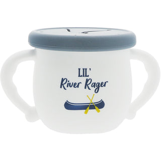 River Rager 3.5" Silicone Snack Bowl with Lid