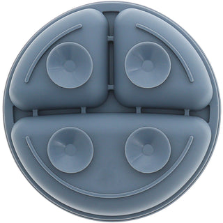Camp Life 7.75" Divided Silicone Suction Plate