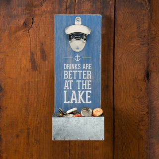 At the Lake 11.5" Wall Mount Bottle Opener