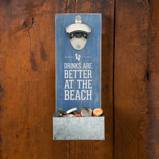 At the Beach 11.5" Wall Mount Bottle Opener