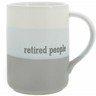 Retired People 18 oz Mug