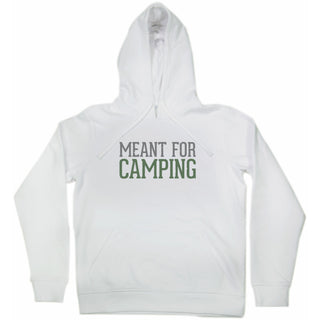 Camping White Unisex Hooded Sweatshirt