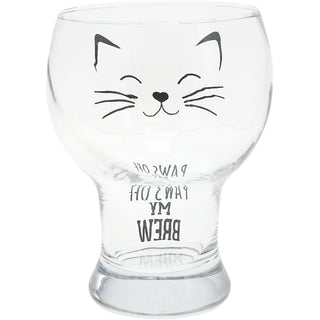 Paws Off - CAT 15 oz Pilsner Glass