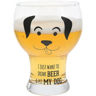 My Dog 15 oz Pilsner Glass