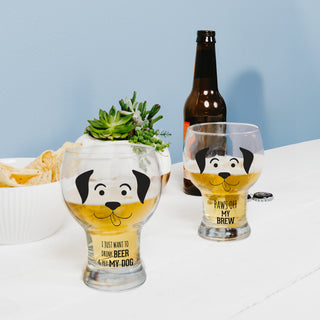 My Dog 15 oz Pilsner Glass