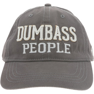 Dumb-Ass People Dark Gray Adjustable Hat