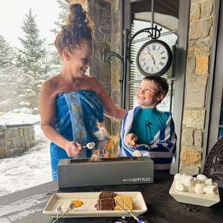 Happy Place 15.75" Tabletop Fire Pit