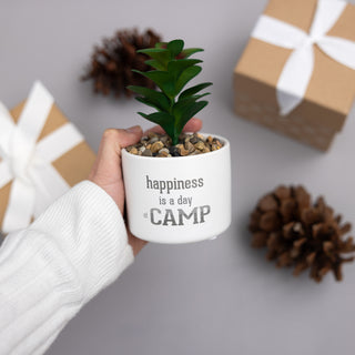 Camp Artificial Potted Plant