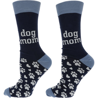 Dog Mom Ladies Crew Socks