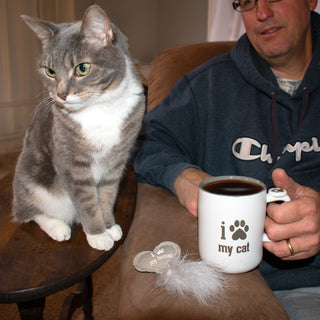 My Cat/My Human 18 oz Mug & Pet Toy Set