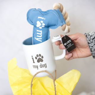 My Dog/My Human 18 oz Mug & Pet Toy Set