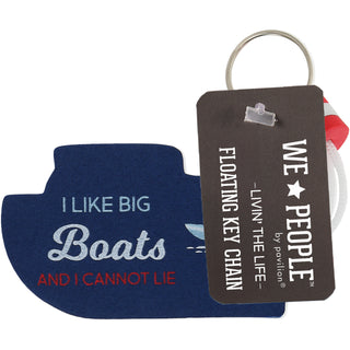 Big Boats Floating Key Chain