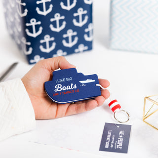 Big Boats Floating Key Chain