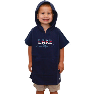 Lake Life Hooded French Terry Cover Up (1T-3T)