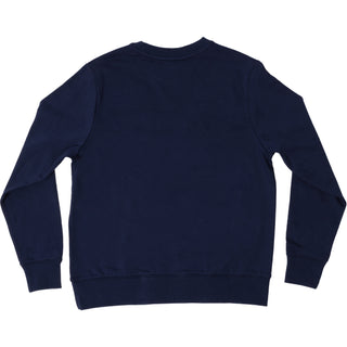 River Life Navy Cotton Blend French Terry Sweatshirt