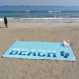 Beach 100% Polyester Microfiber Beach Towel