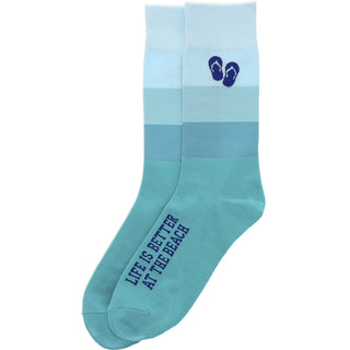 At The Beach M/L Unisex Crew Sock
