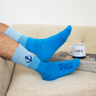 At The Lake M/L Unisex Crew Sock