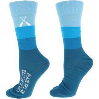 At The River M/L Unisex Crew Sock