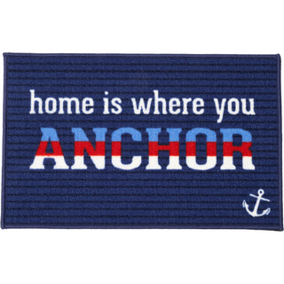 Where You Anchor 27.5" x 17.75" Floor Mat