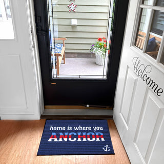 Where You Anchor 27.5" x 17.75" Floor Mat