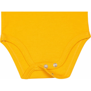 Best Baby 6-12 Months 3/4 Length Sleeve Mustard Onesie