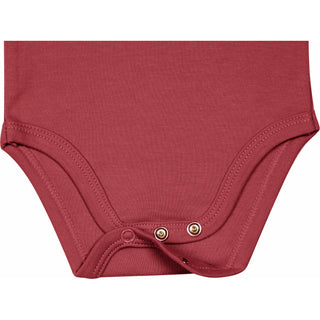Princess 6-12 Months 3/4 Length Sleeve Maroon Onesie