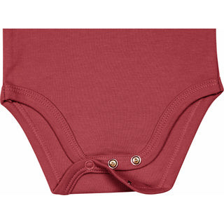 Ask Grandma 6-12 Months 3/4 Length Sleeve Maroon Onesie