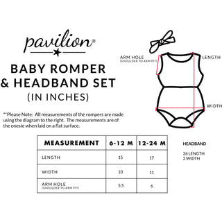 The Usual 6-12 Months Pink & Black Romper with Headband