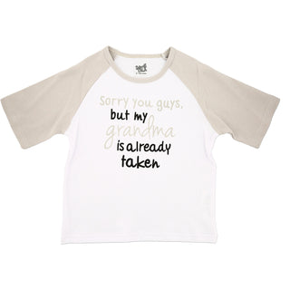 Grandma is Taken 2T 3/4 Length Gray Sleeve Shirt