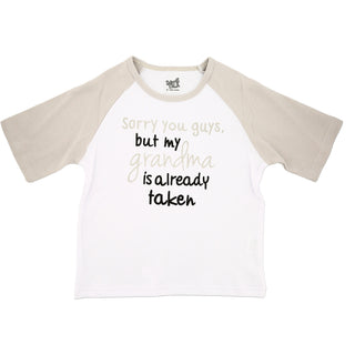 Grandma is Taken 2T 3/4 Length Gray Sleeve Shirt