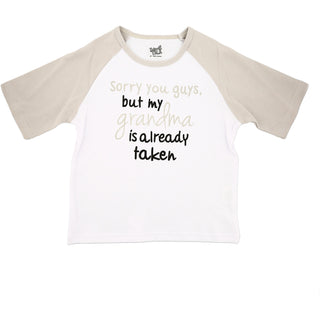 Grandma is Taken /Length Gray Sleeve Shirt