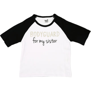 Bodyguard 2T 3/4 Length Black Sleeve Shirt