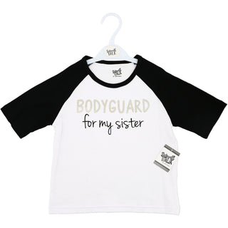 Bodyguard 2T 3/4 Length Black Sleeve Shirt