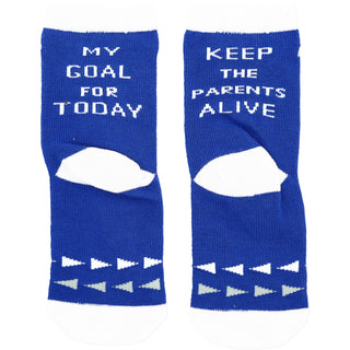 Goal For Today 2T-4T Crew Socks