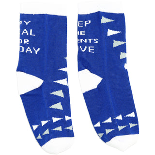 Goal For Today 2T-4T Crew Socks