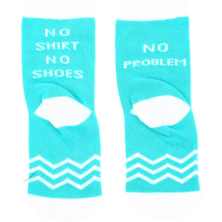 No Problem 2T-4T Crew Socks