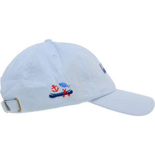 Lake Life Dusty Blue Adjustable Hat