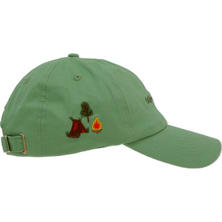Camp Life Light Sage Adjustable Hat